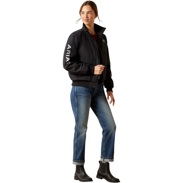 2025 Ariat Dames Stabile 2.0 Geïsoleerde Jas 10062853 - Black